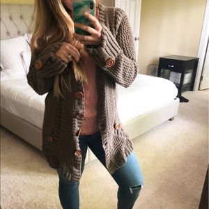 Pure knit Cardi
